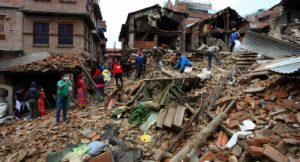 a Coordinación humanitaria para Nepal de Naciones Unidas estimó que alrededor de ocho millones de personas, cerca del 26 por ciento de la población nepalí, fue afectada por el sismo del pasado sábado. 