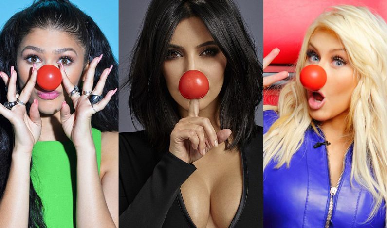 Famosos apoyan la campaña “Red Nose Day”