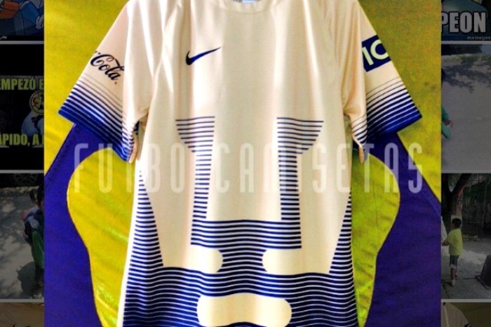 Filtran posible jersey de Pumas de la UNAM