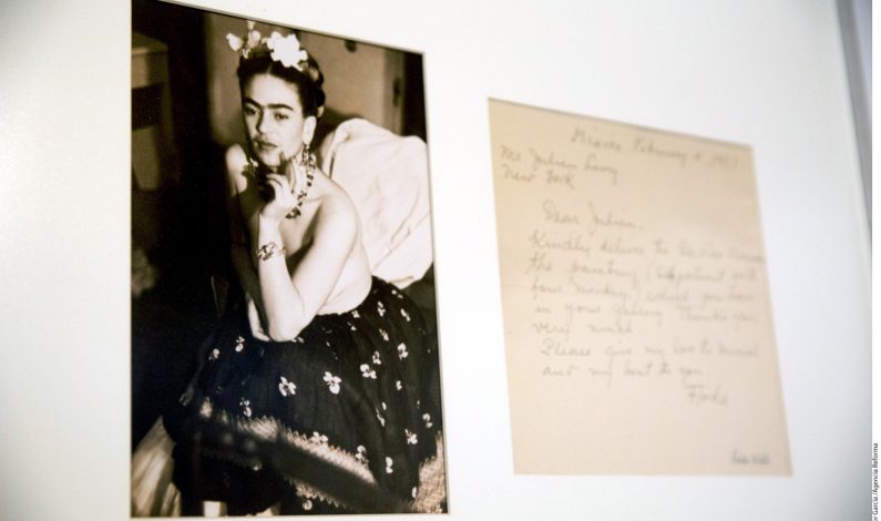 Frida Kahlo a través de cartas y fotos
