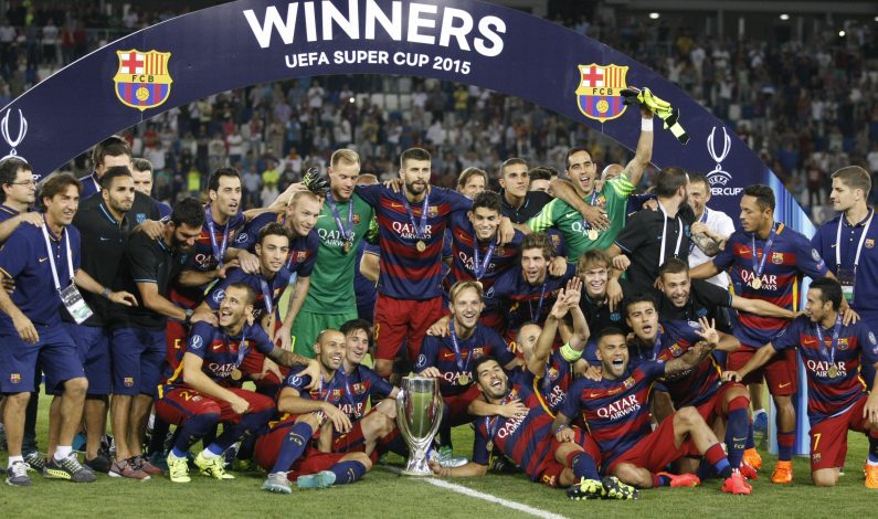 Barcelona se corona campeón de la Supercopa de Europa