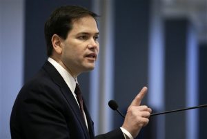 La campaña de avance pausado de Rubio ha causado sorpresa en el partido. Foto: AP