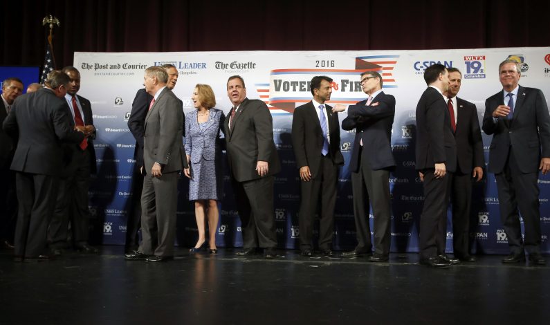 Trump y Bush estarán en el debate; Santorum y Fiorina no 