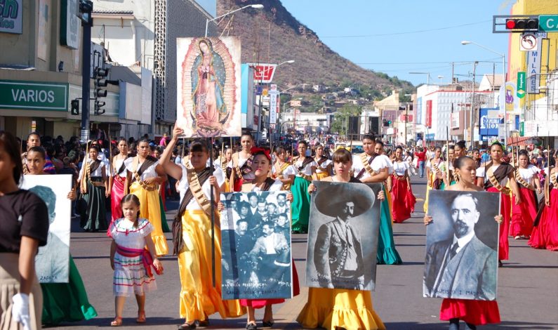 Festejos por Revolución Mexicana continúan en frontera Sonora-Arizona