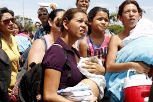 Defensores de los derechos de los migrantes han comenzado acciones de protesta, argumentando que es inhumano regresar a Centroamérica a personas que huyen de la violencia. Foto: Notimex