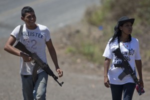 La ley permite que las comunidades indígenas de Guerrero organicen sus propias fuerzas policiacas. Foto: AP
