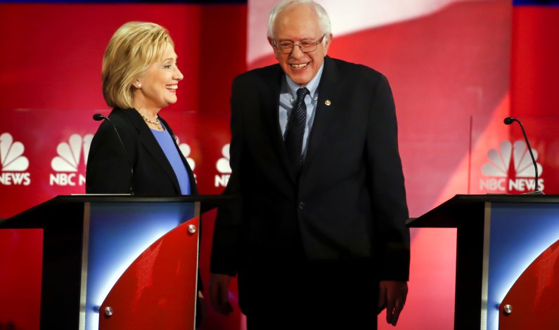 Sanders y Clinton preparan debate en carrera demócrata