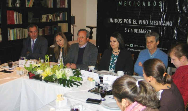 Presentan Festival 100 Vinos Mexicanos