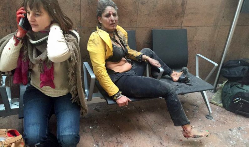 Reportan 31 muertos en ataques a metro, aeropuerto Bruselas