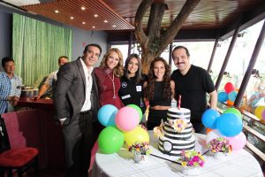 Lola Merino estuvo acompañada de Julio Manino, Renata Notni, Bea Ranero y Gustavo Munguía. Foto  Cortesía de Televisa