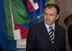 Luis Videgaray, titural de la secretaría de Hacienda de México. Foto: AP