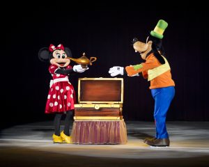 Minnie and Goofy