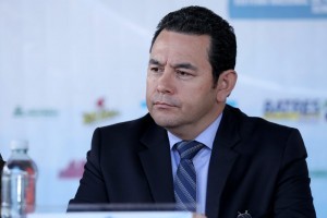 Jimmy Morales, presidente de Guatemala. Foto: Notimex
