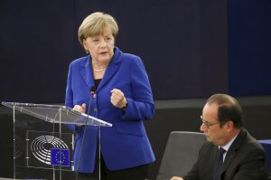  canciller federal de Alemania, Ángela Merkel,