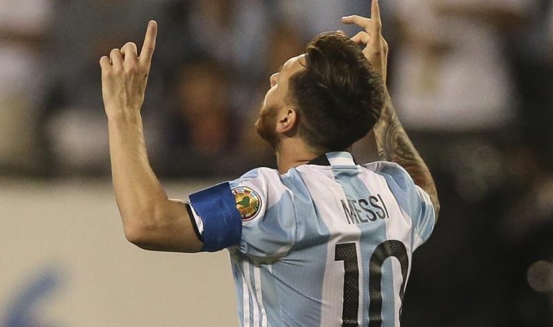 Messi marca triplete ante Panamá aunque sólo estaba para jugar poco
