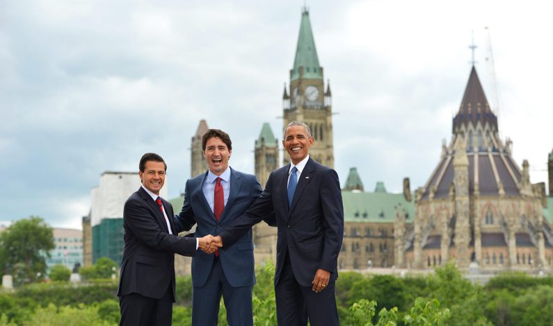 Logran Peña Nieto, Obama y Trudeau histórico acuerdo de energía limpia