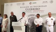 Osorio Chong llama a no bajar la guardia en Guerrero contra inseguridad